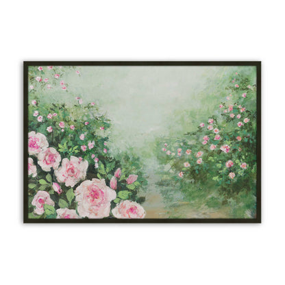 [Color:Satin Black], Picture of art in a Satin Black frame