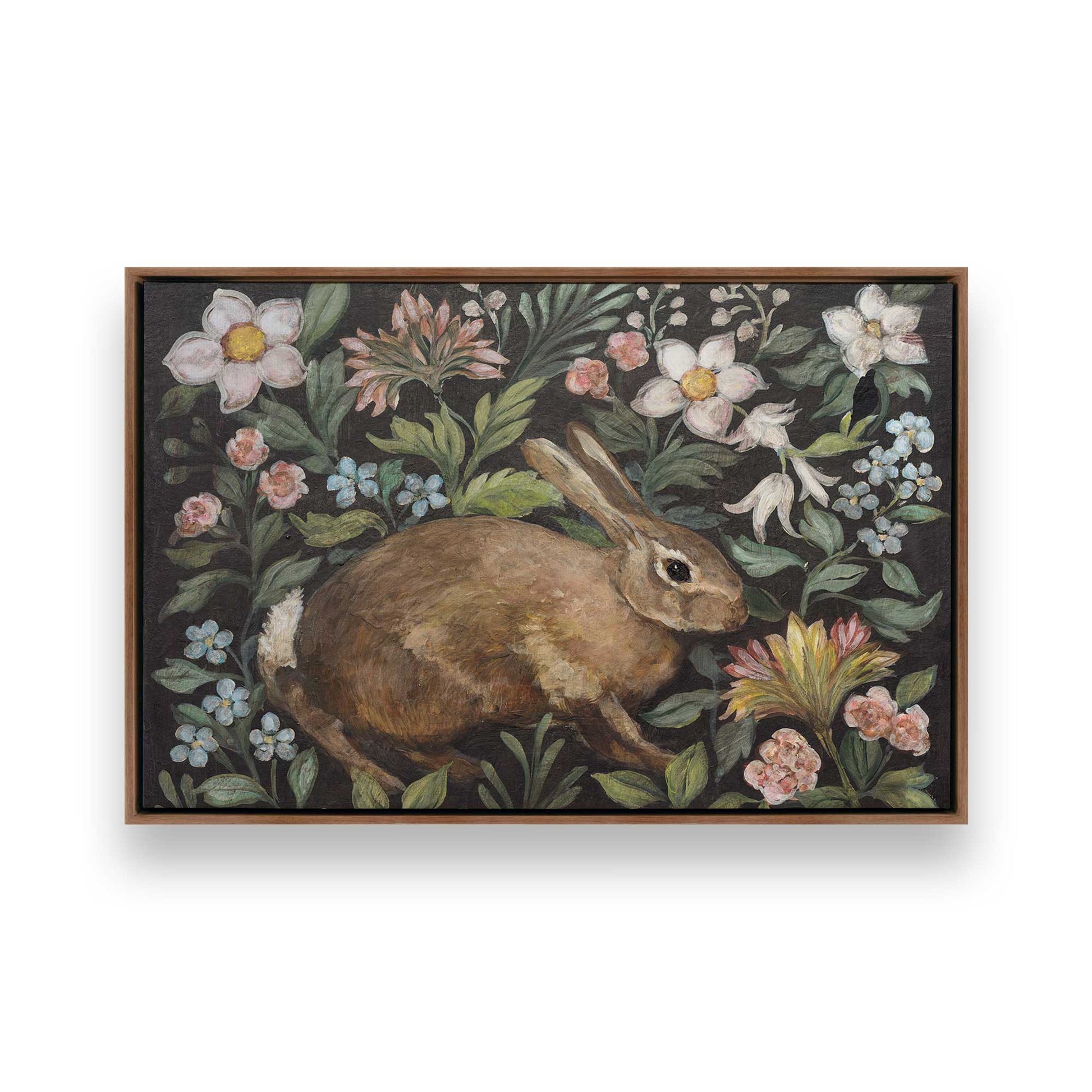 [Color:Walnut], Picture of art in a Walnut frame