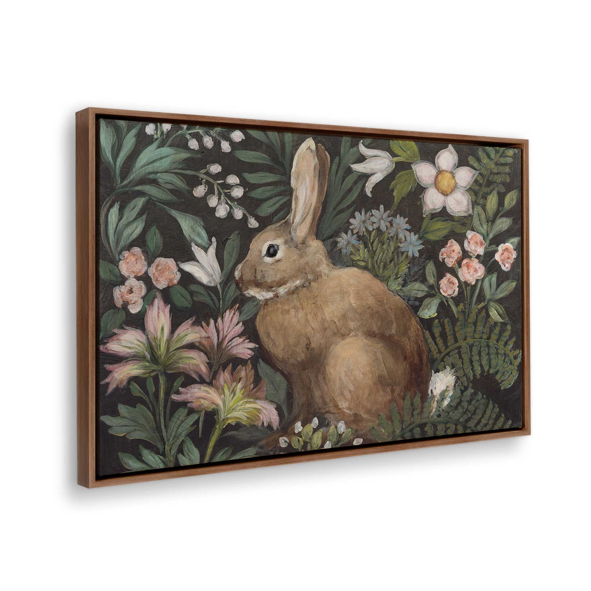 [Color:Walnut], Picture of the corner of the art