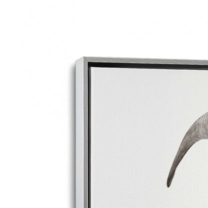[Color:Polished Chrome], Picture of art in a Polished Chrome frame at an angle