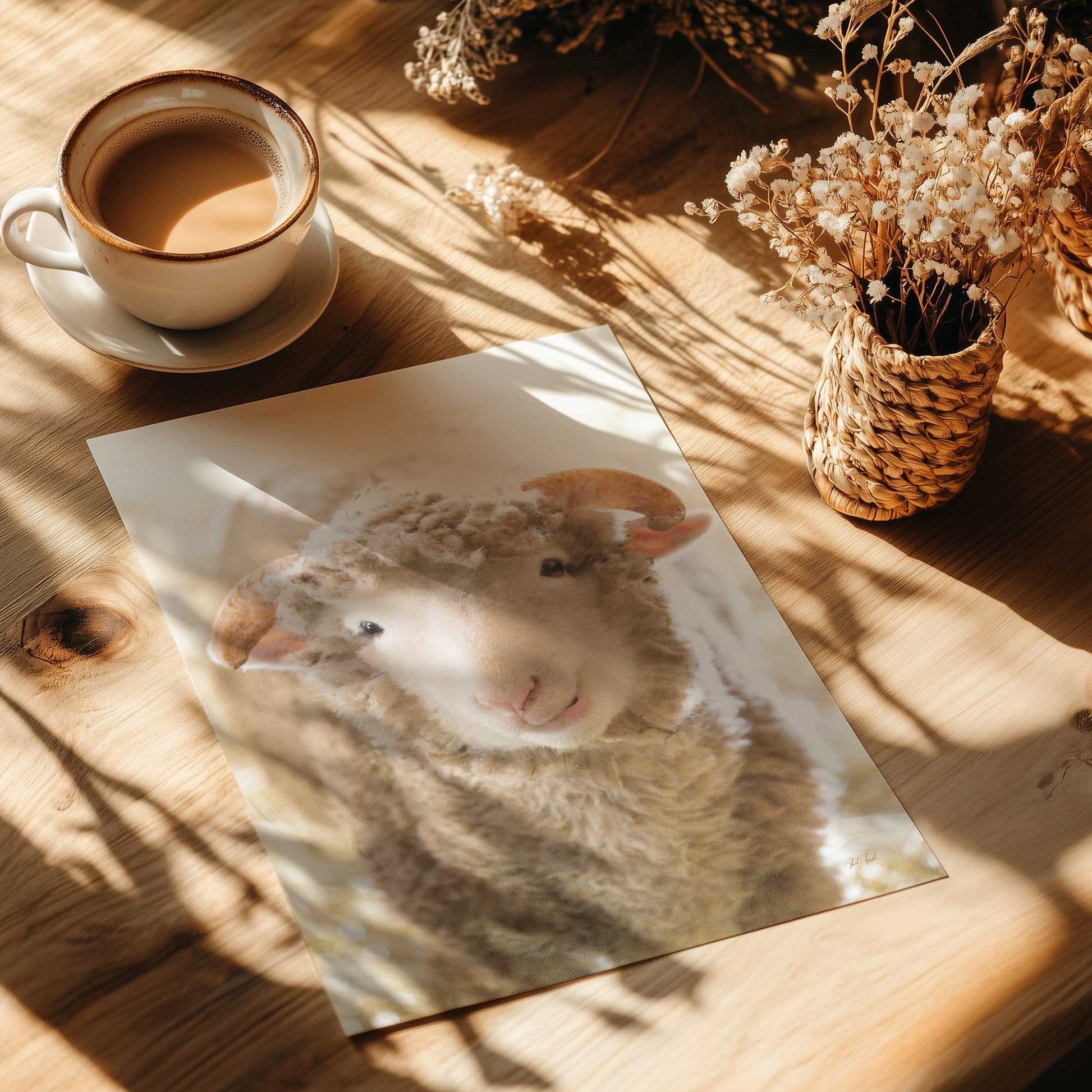 [Color:Rolled Print], Picture of close up of art