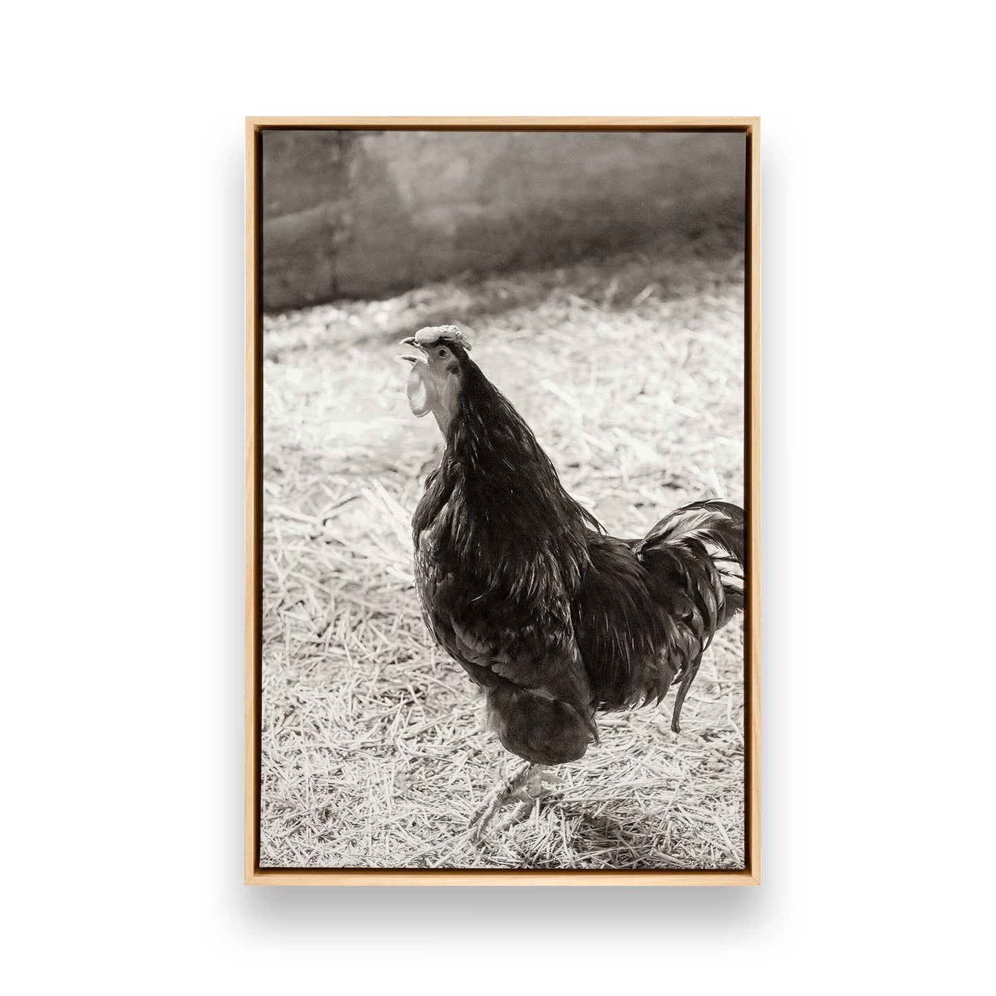 [Color:American Maple], Picture of art in a American Maple frame