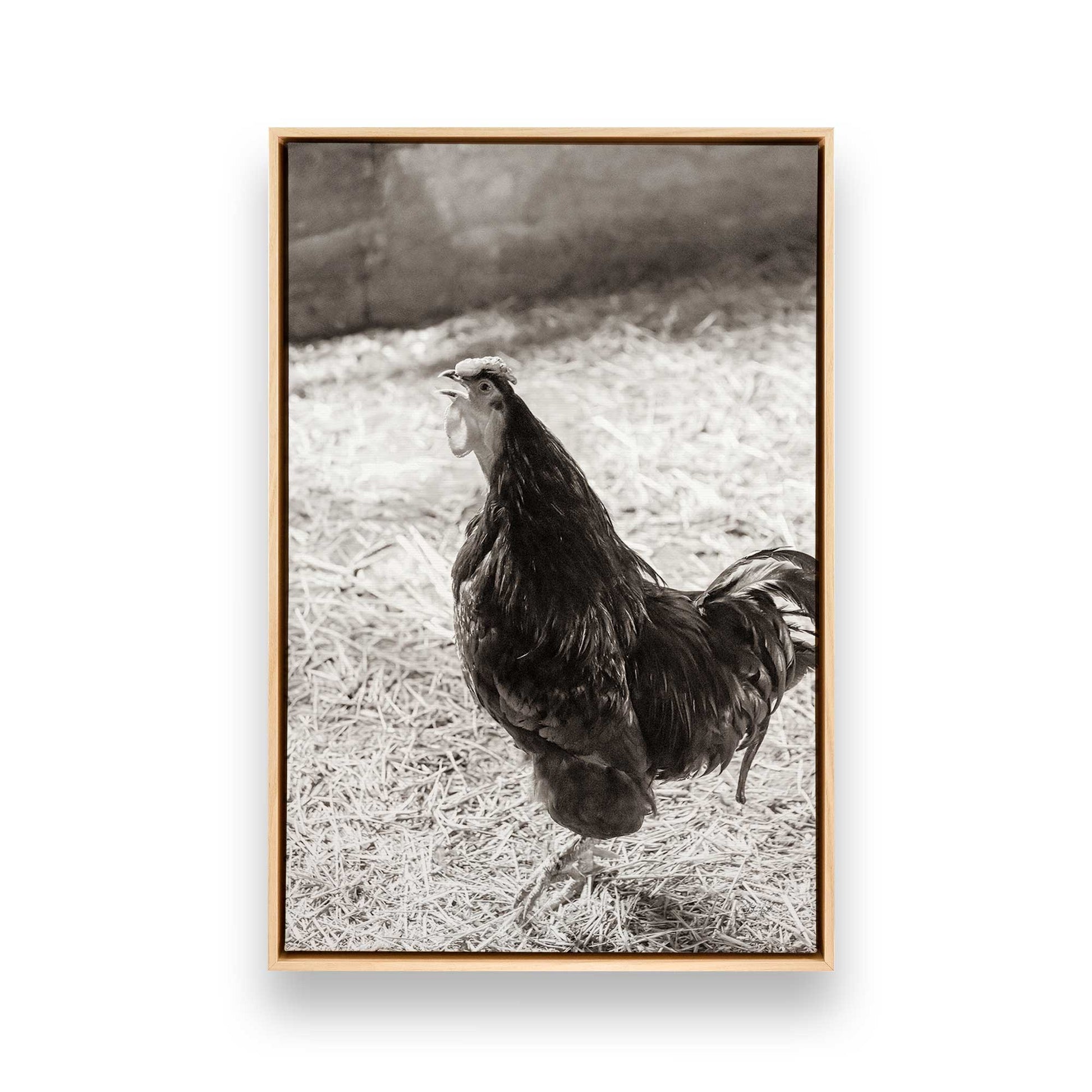 [Color:American Maple], Picture of art in a American Maple frame