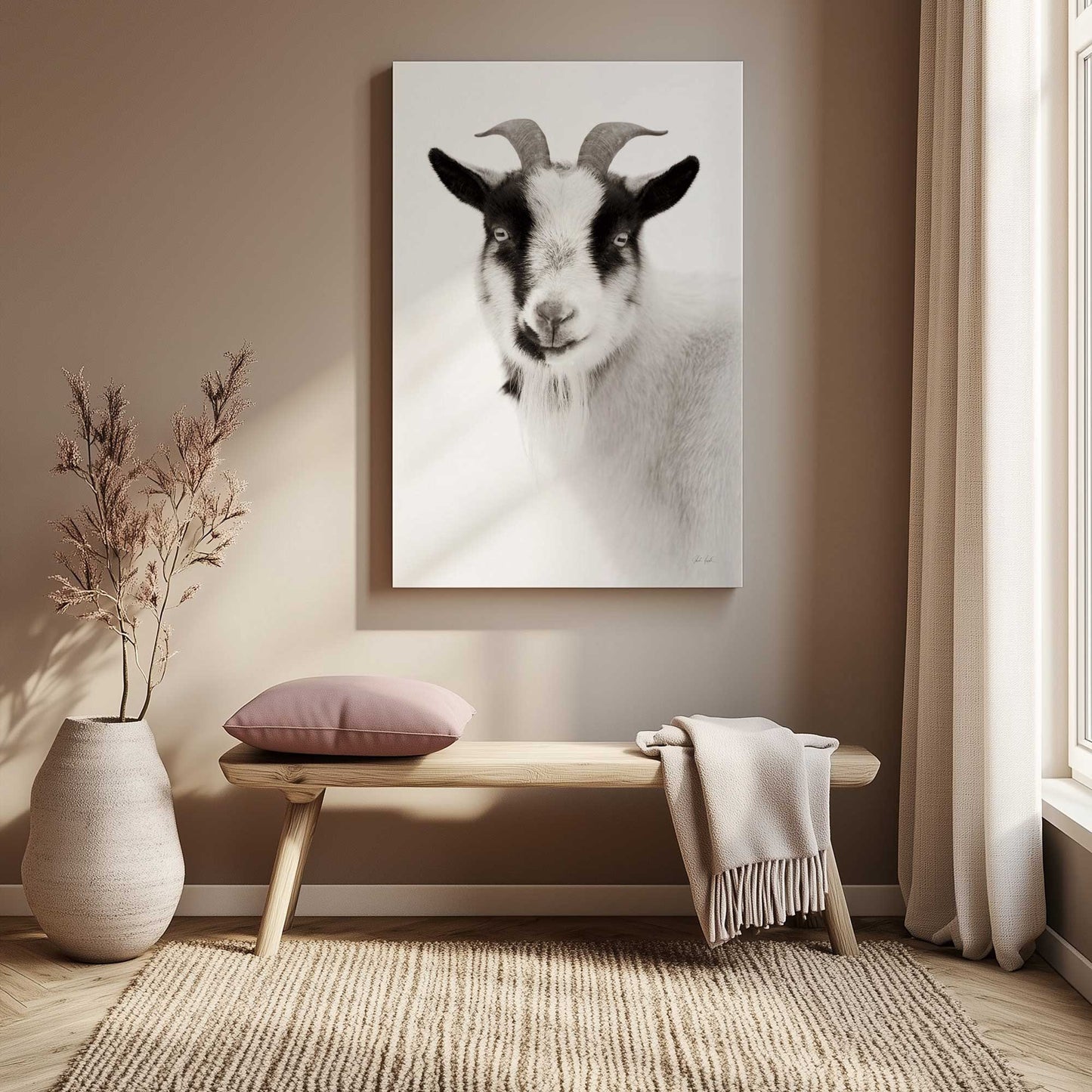 Picture of art in a room