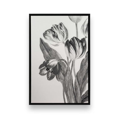 [Color:Satin Black], Picture of art in a Satin Black frame