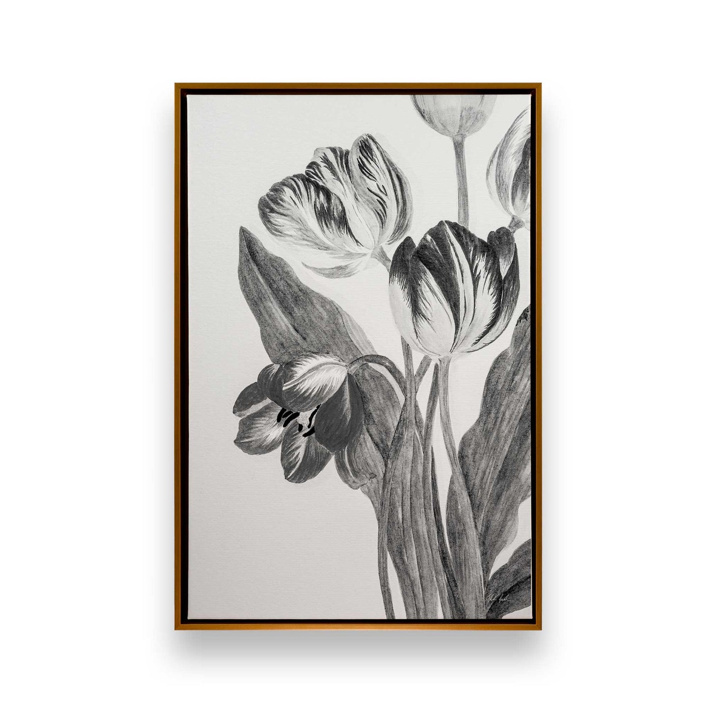 [Color:Polished Gold], Picture of art in a Polished Gold frame