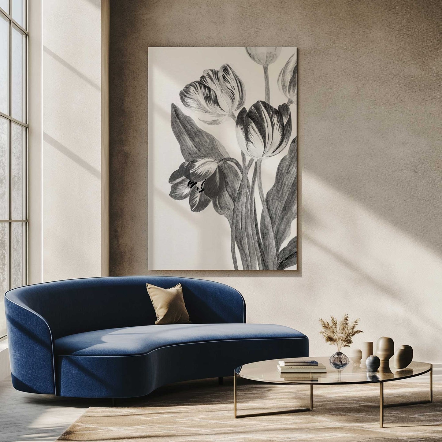 Picture of art in a room