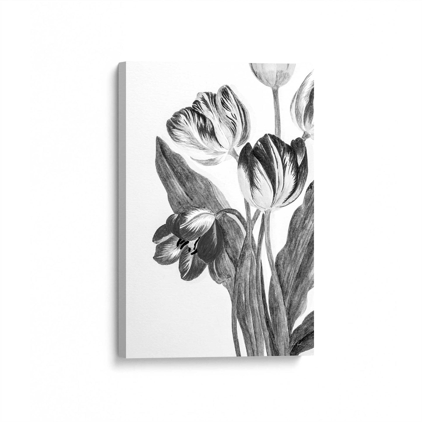 [Color:Stretched Canvas], Picture of art at an angle