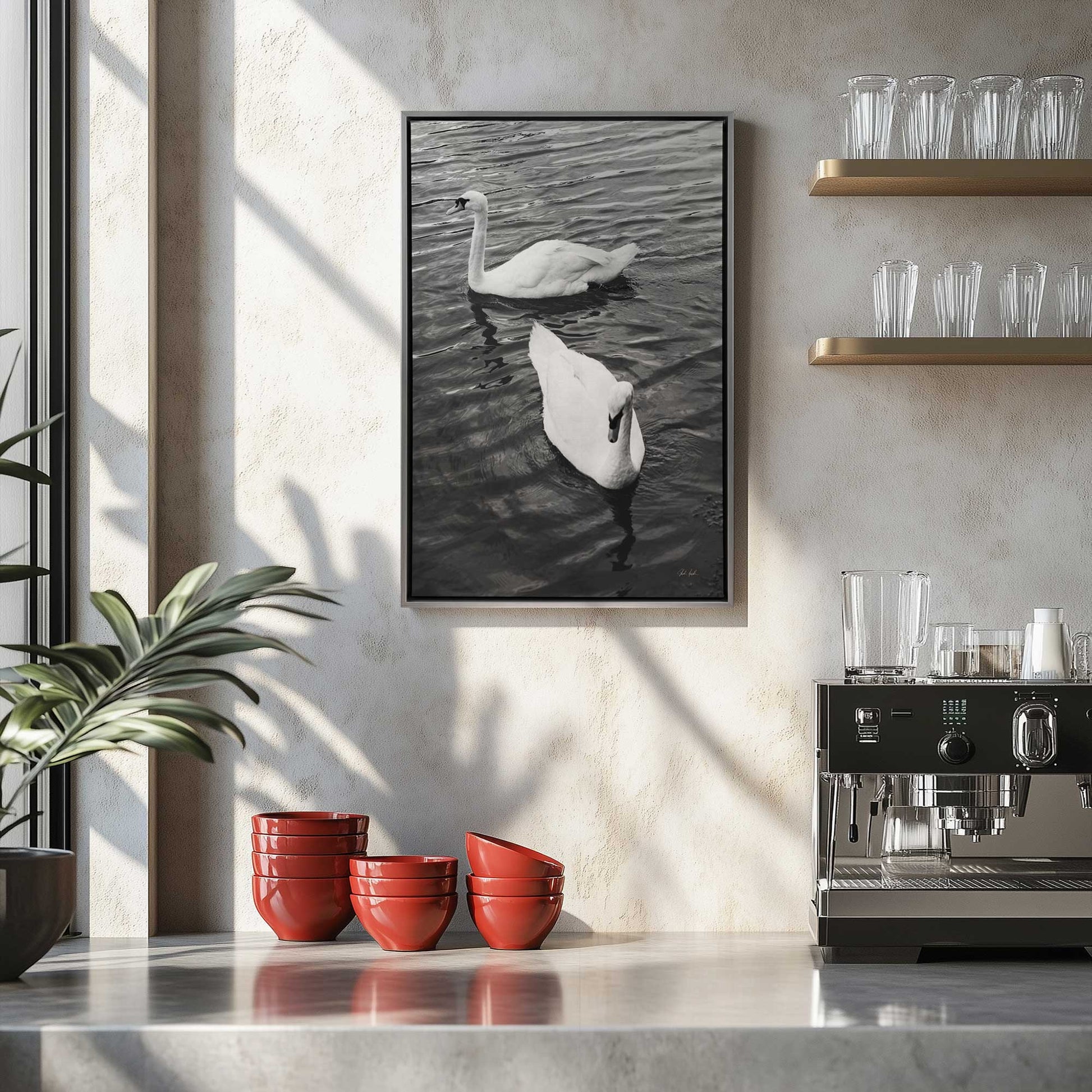 Picture of art in a room