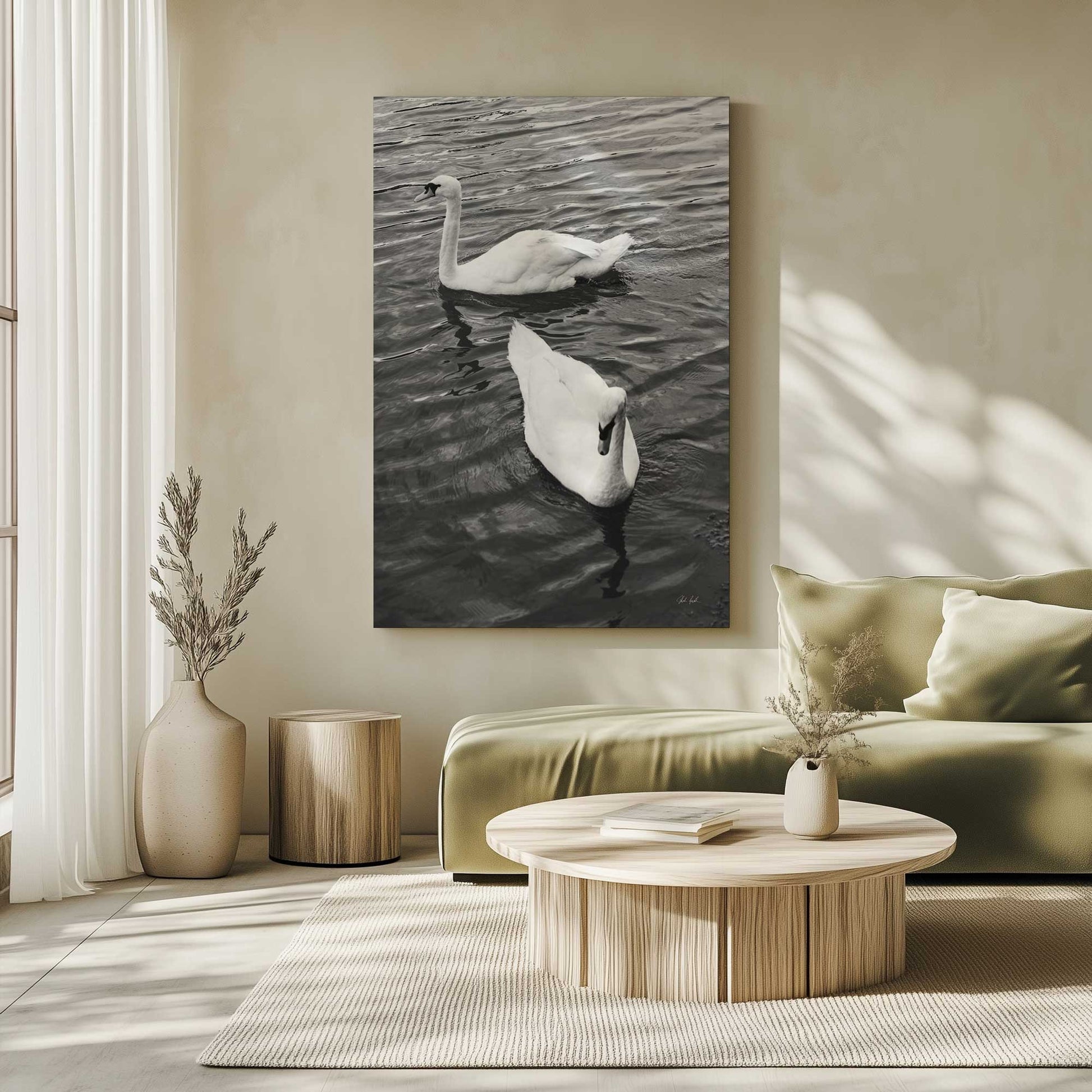 Picture of art in a room