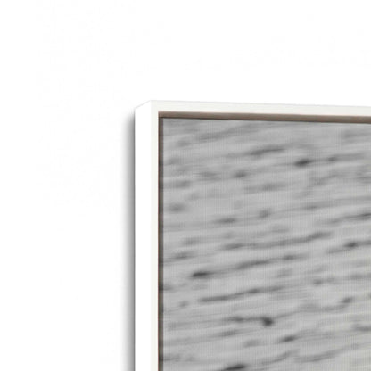 [Color:Opaque White], Picture of art in a White frame at an angle
