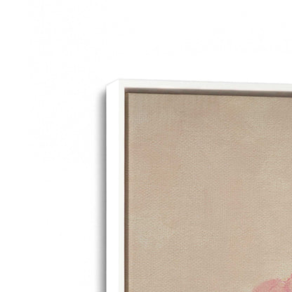 [Color:Opaque White], Picture of art in a White frame at an angle
