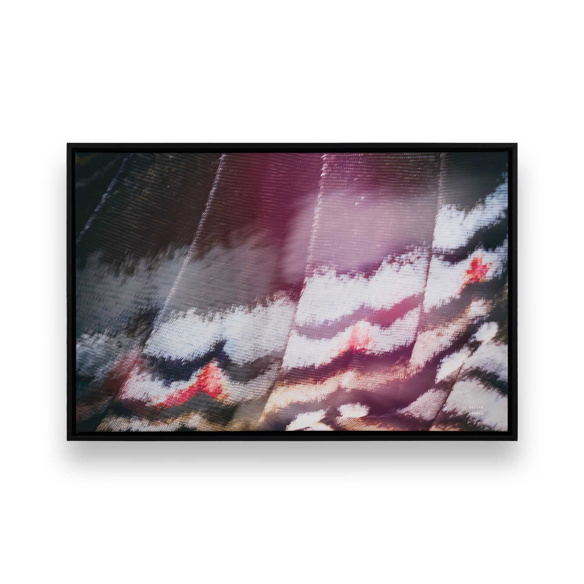 [Color:Satin Black], Picture of art in a Satin Black frame