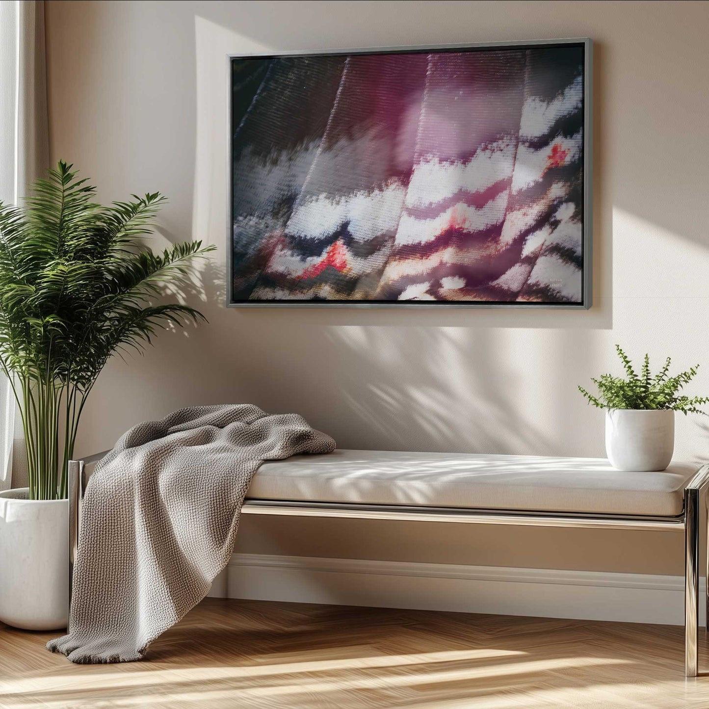 Picture of art in a room