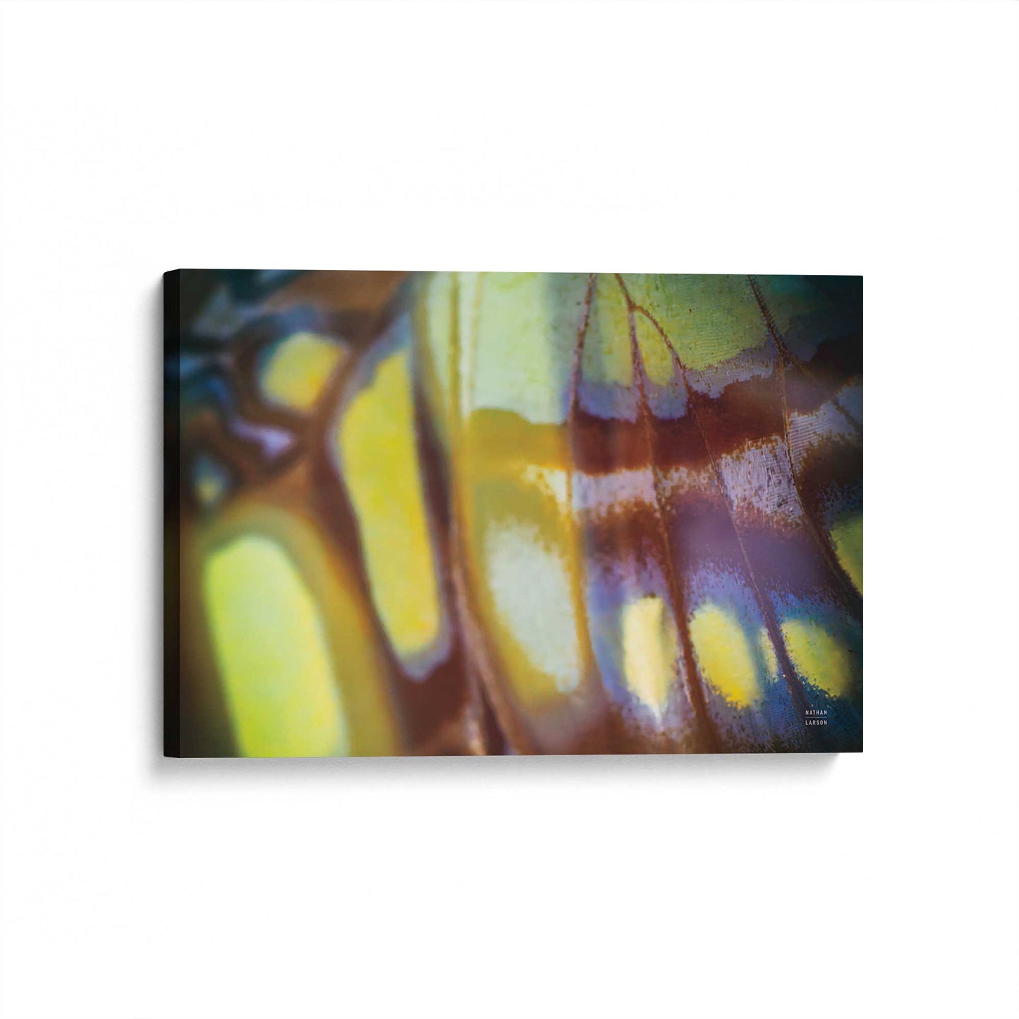 [Color:Stretched Canvas], Picture of art at an angle