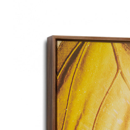 [Color:Walnut], Picture of art in a Walnut frame at an angle