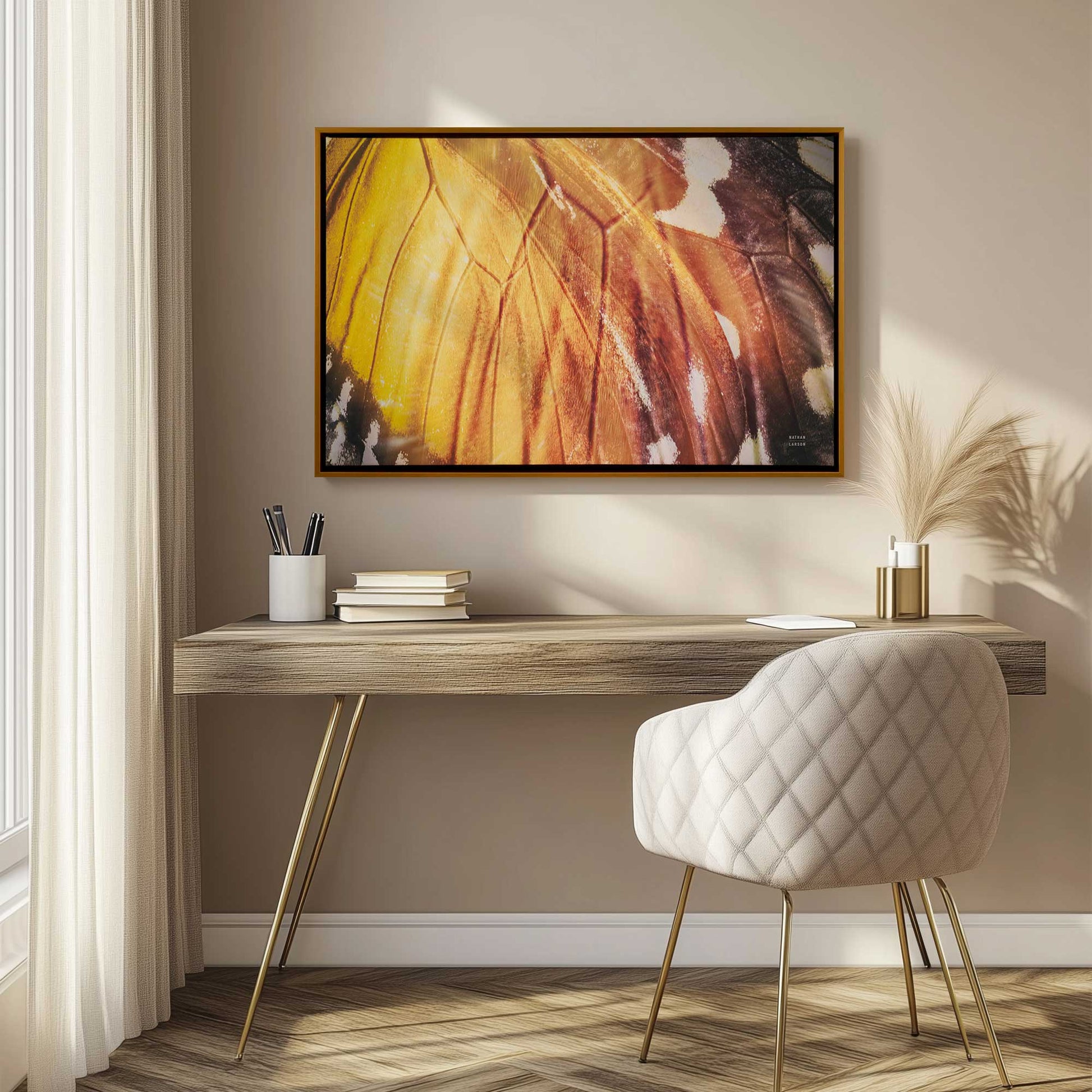 Picture of art in a room