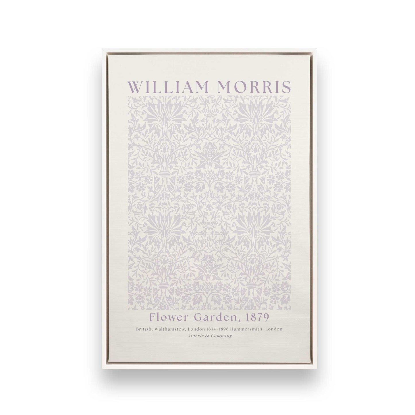 [Color:Opaque White], Picture of art in a White frame