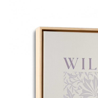 [Color:American Maple], Picture of art in a American Maple frame at an angle