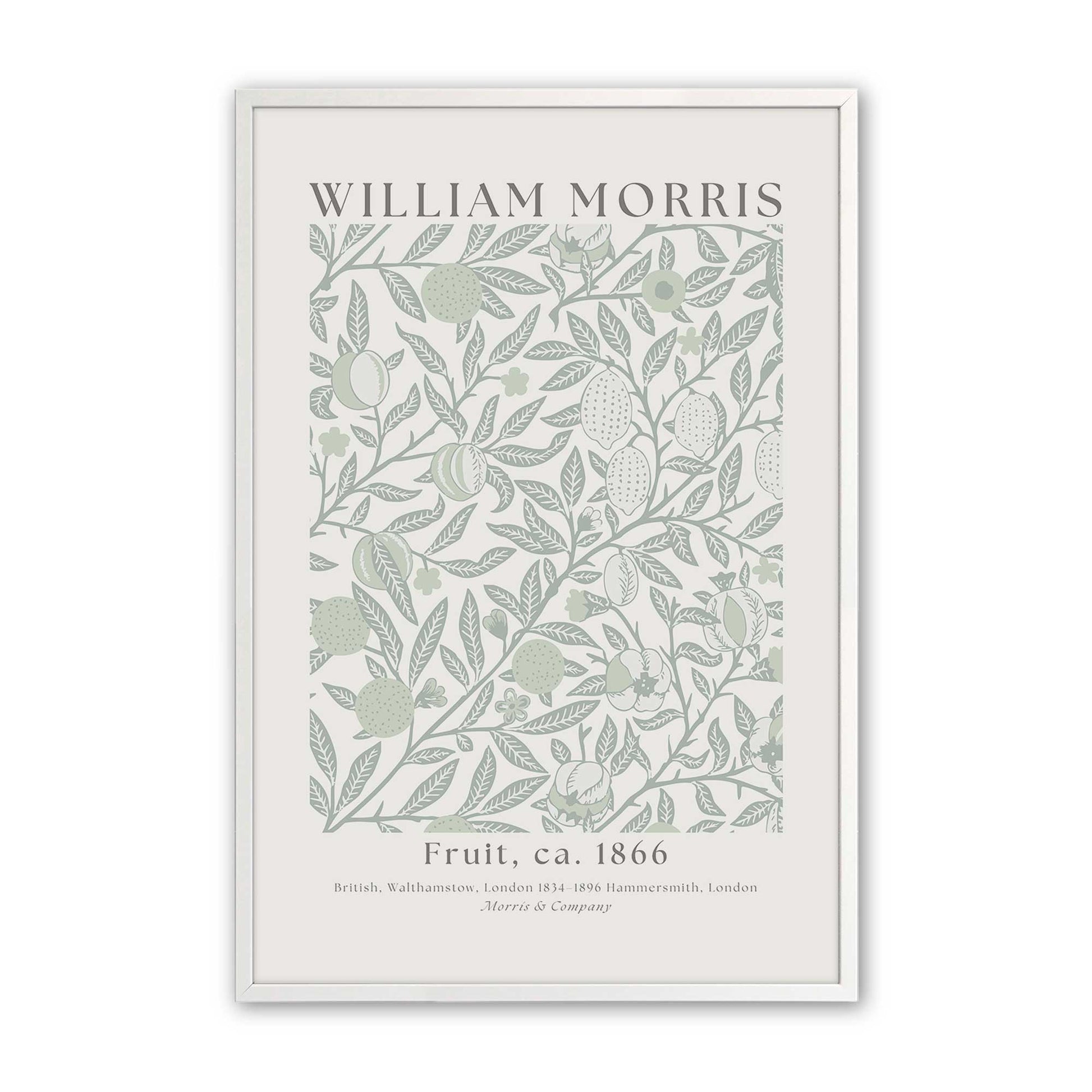 [Color:Opaque White], Picture of art in a Opaque White frame