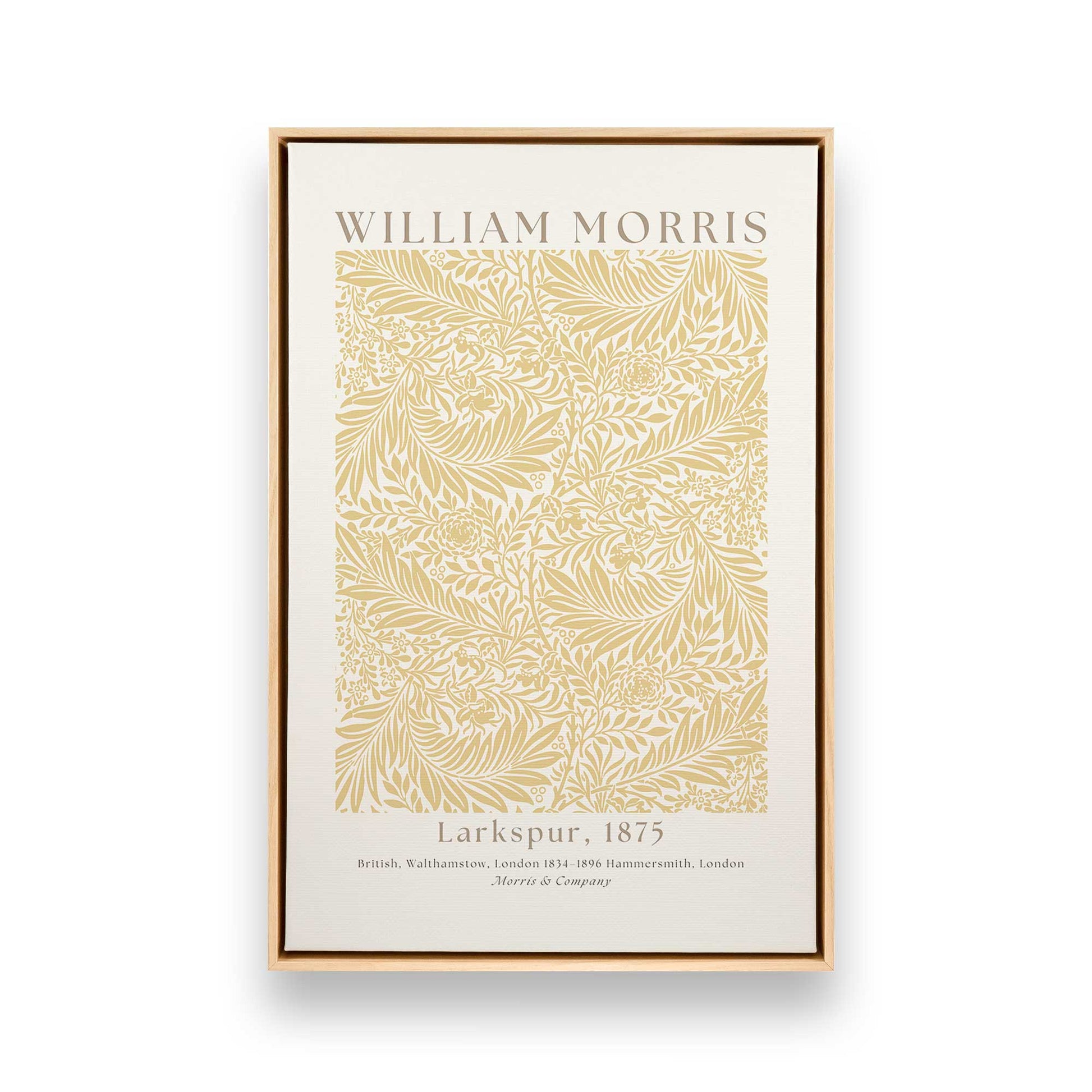 [Color:American Maple], Picture of art in a American Maple frame