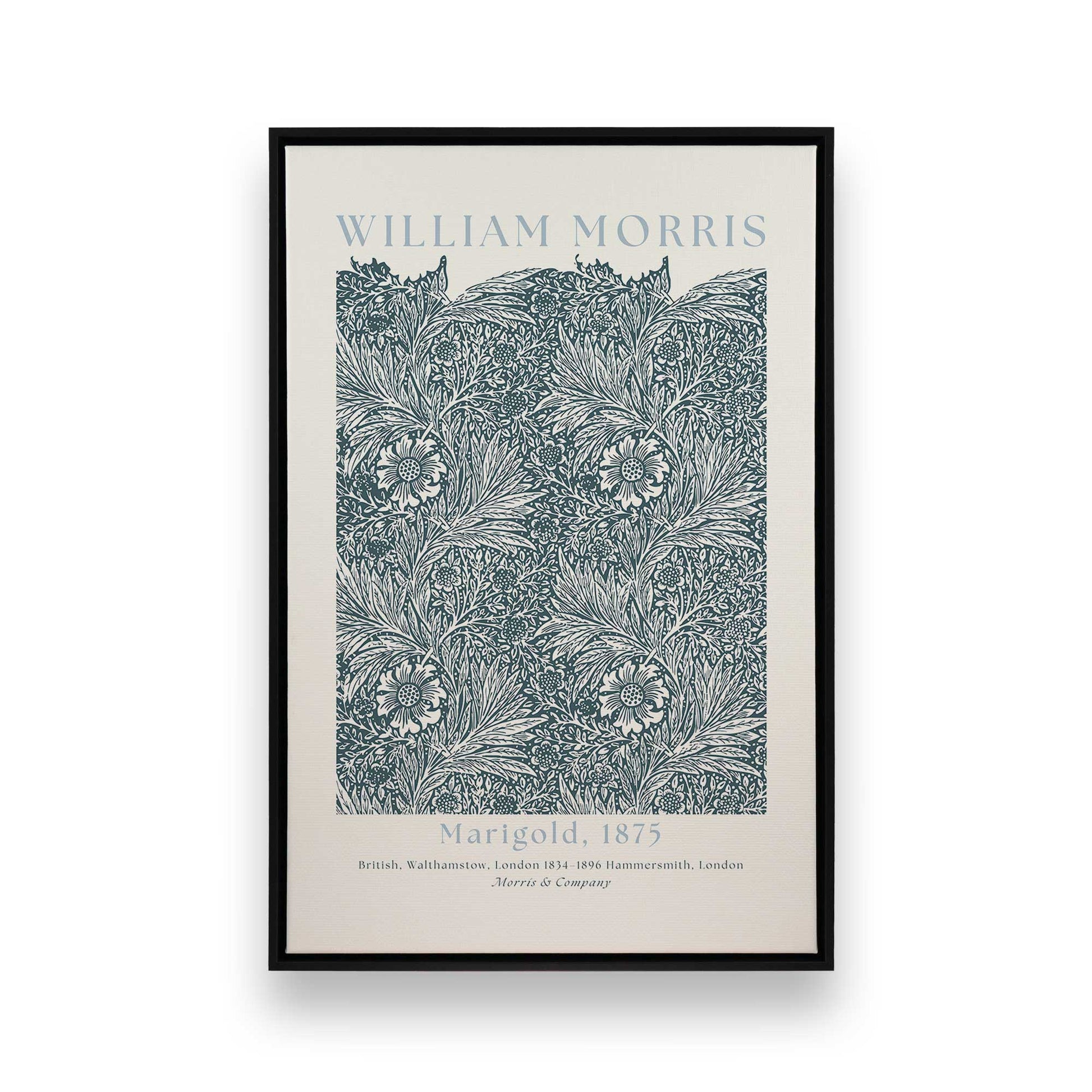 [Color:Satin Black], Picture of art in a Satin Black frame