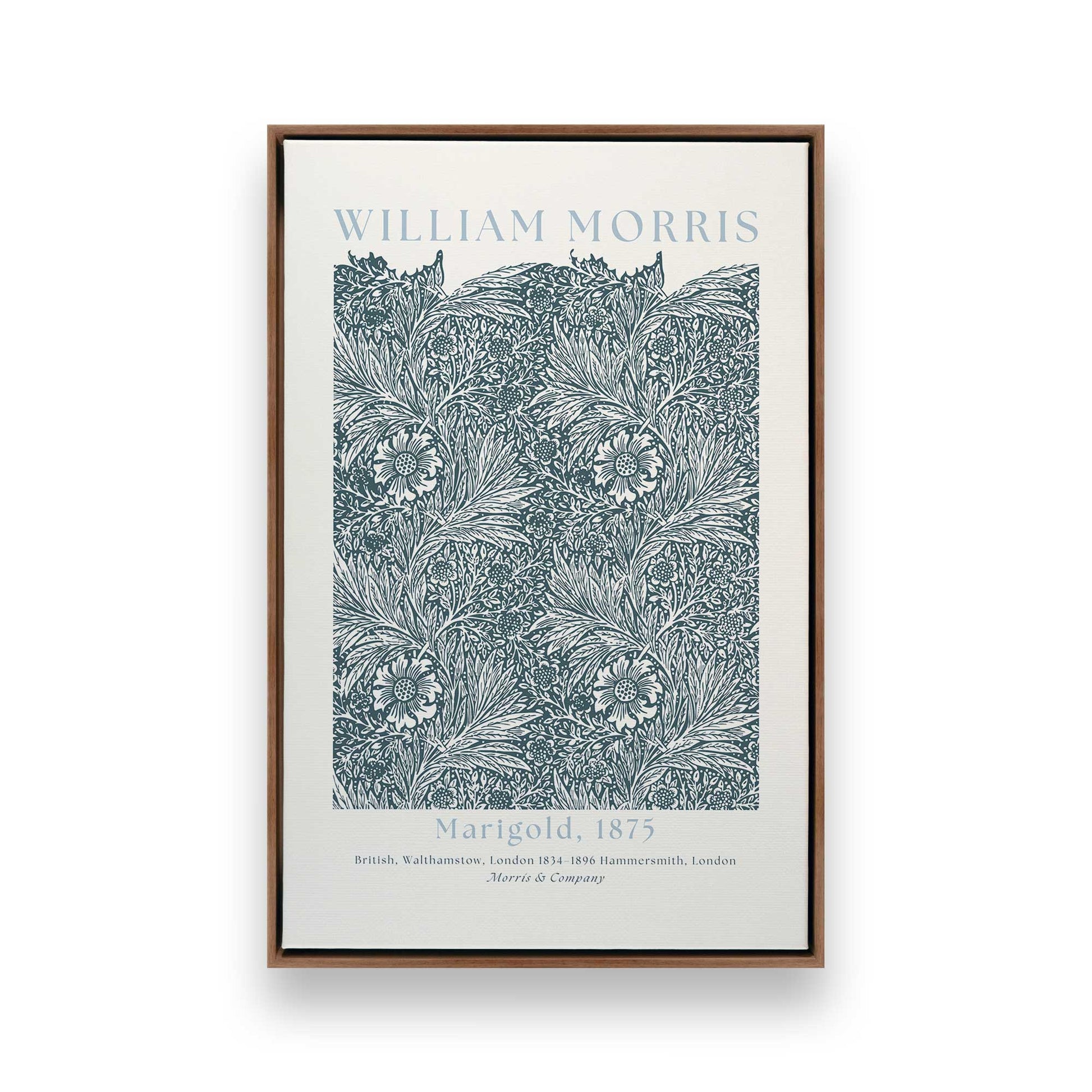 [Color:Walnut], Picture of art in a Walnut frame