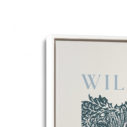 [Color:Opaque White], Picture of art in a White frame at an angle