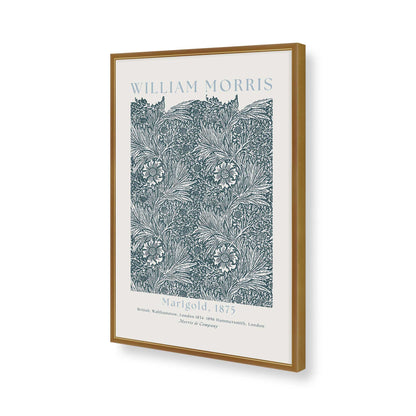 [Color:Polished Gold], Picture of art in a Polished Gold frame of the corner