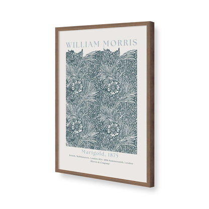 [Color:Walnut], Picture of art in a Walnut frame of the corner