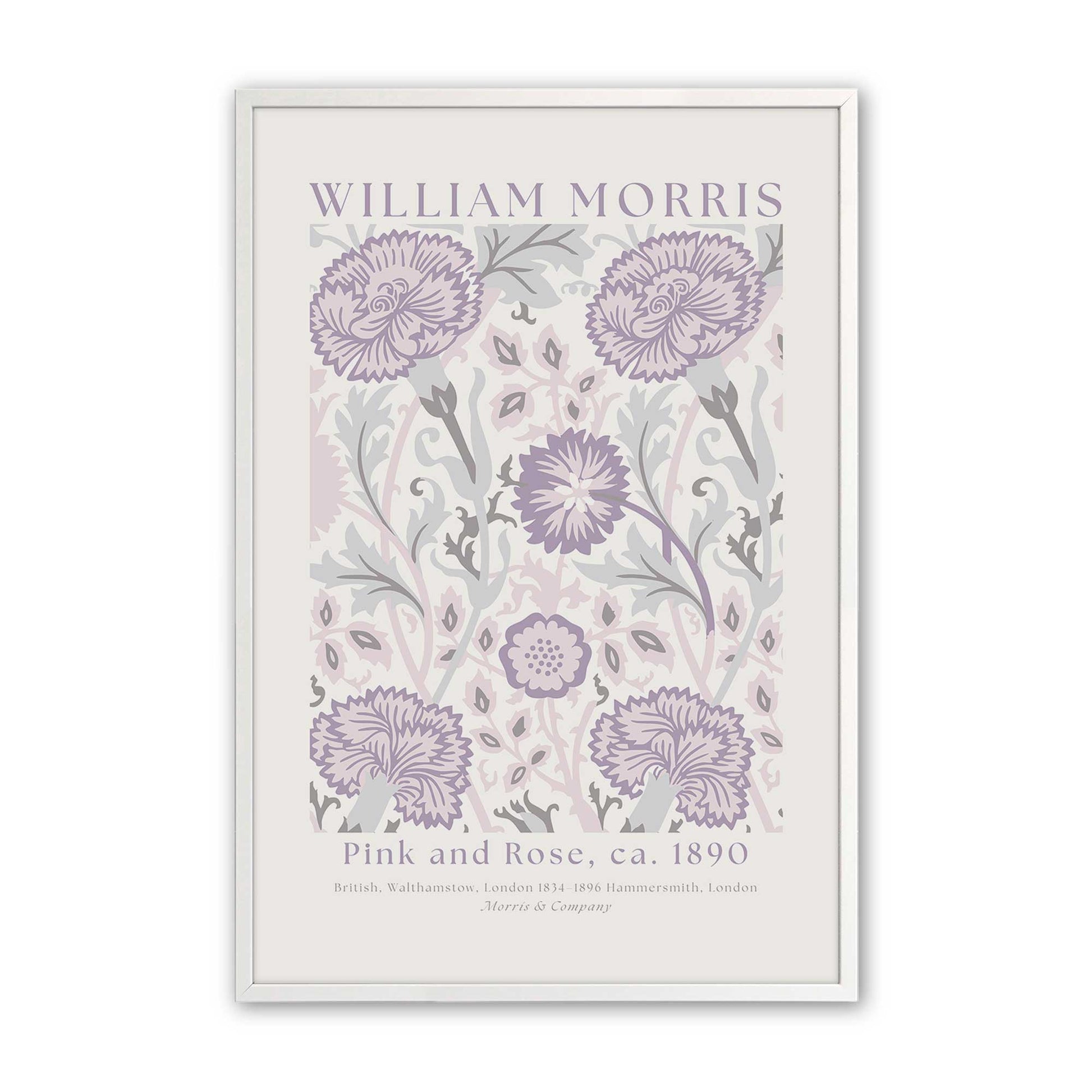 [Color:Opaque White], Picture of art in a Opaque White frame