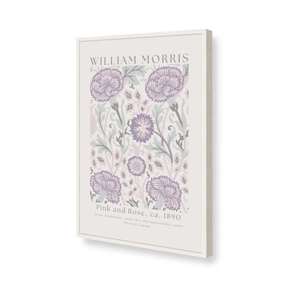 [Color:Opaque White], Picture of art in a Opaque White frame of the corner