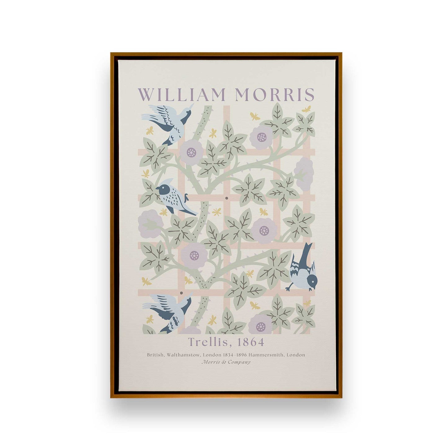 [Color:Polished Gold], Picture of art in a Polished Gold frame