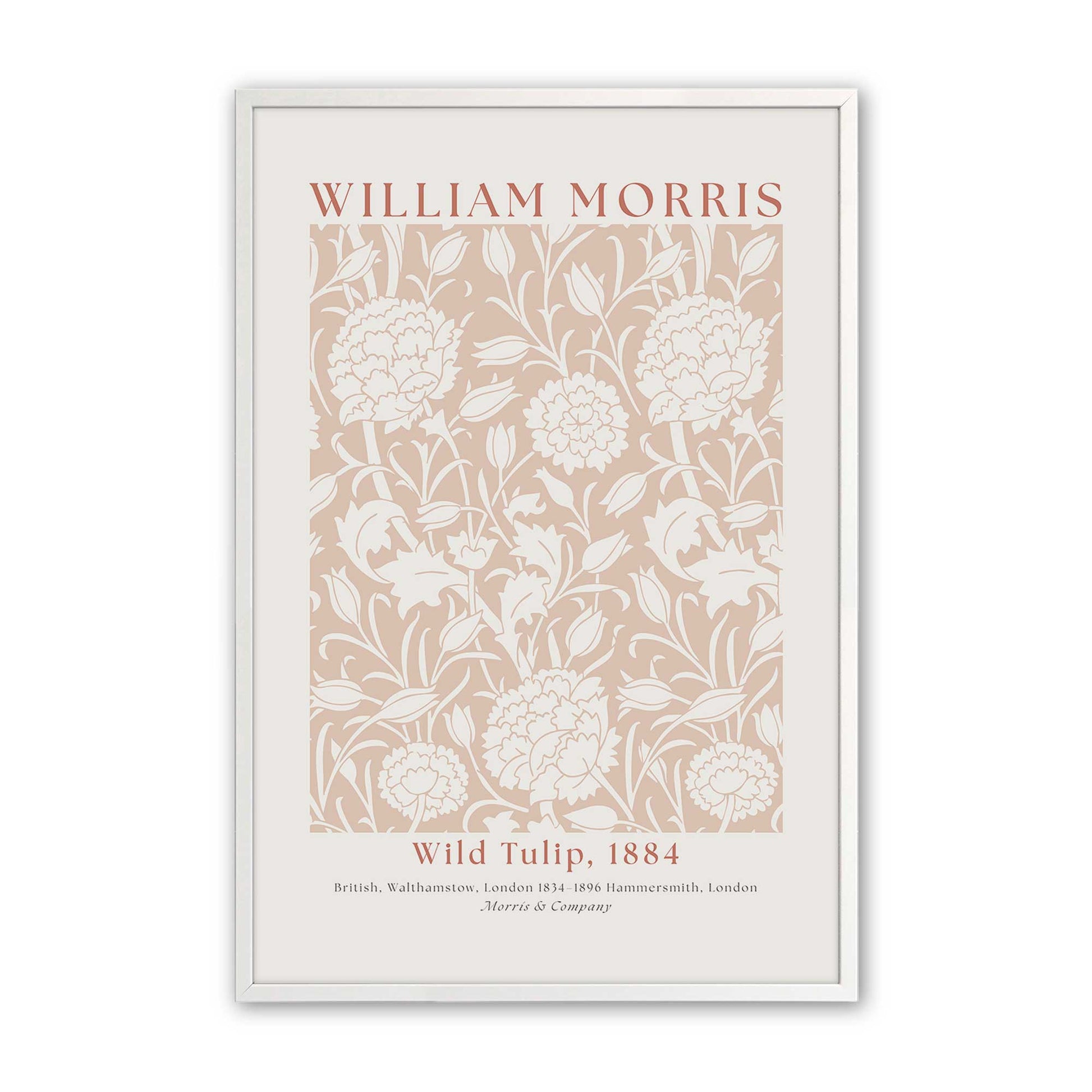 [Color:Opaque White], Picture of art in a Opaque White frame