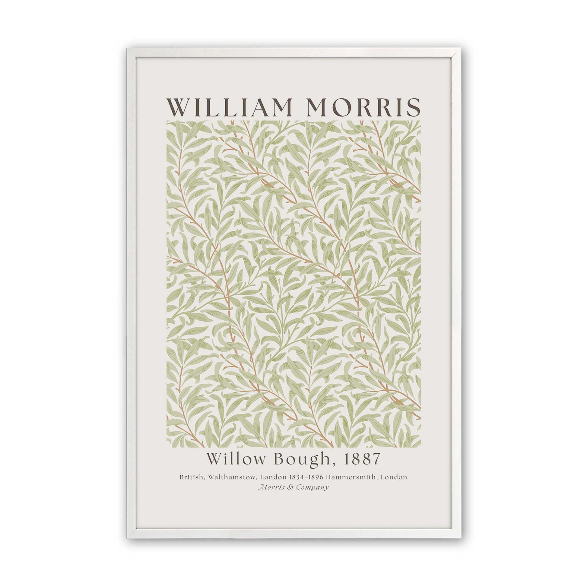 [Color:Opaque White], Picture of art in a Opaque White frame