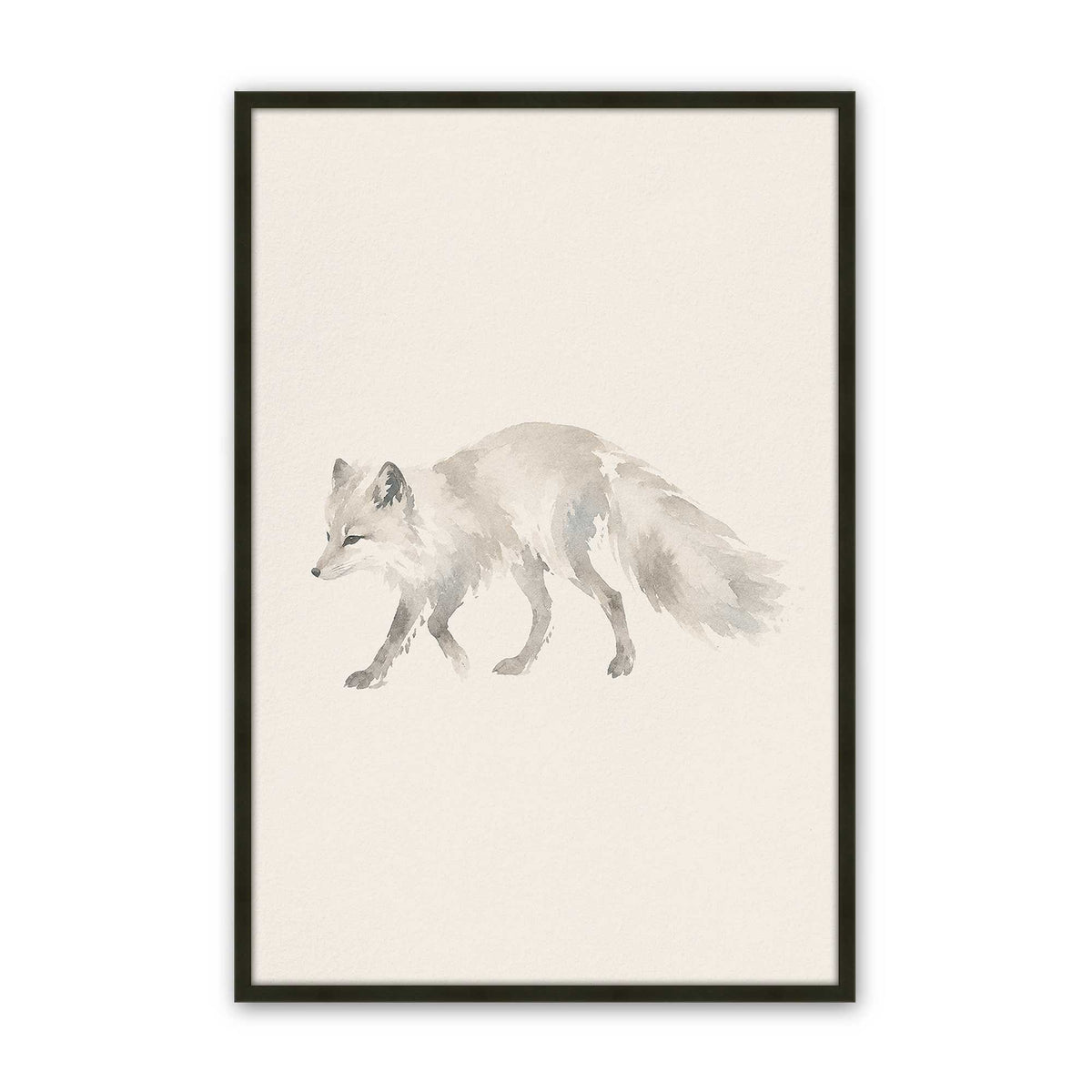 [Color:Satin Black], Picture of art in a Satin Black frame