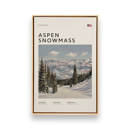 [Color:American Maple], Picture of art in an American Maple frame