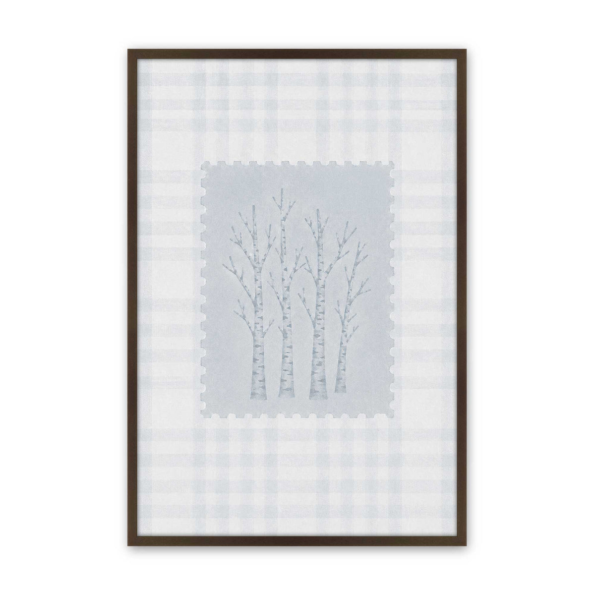 [Color:Belvinder Brown], Picture of art in a Belvinder Brown frame