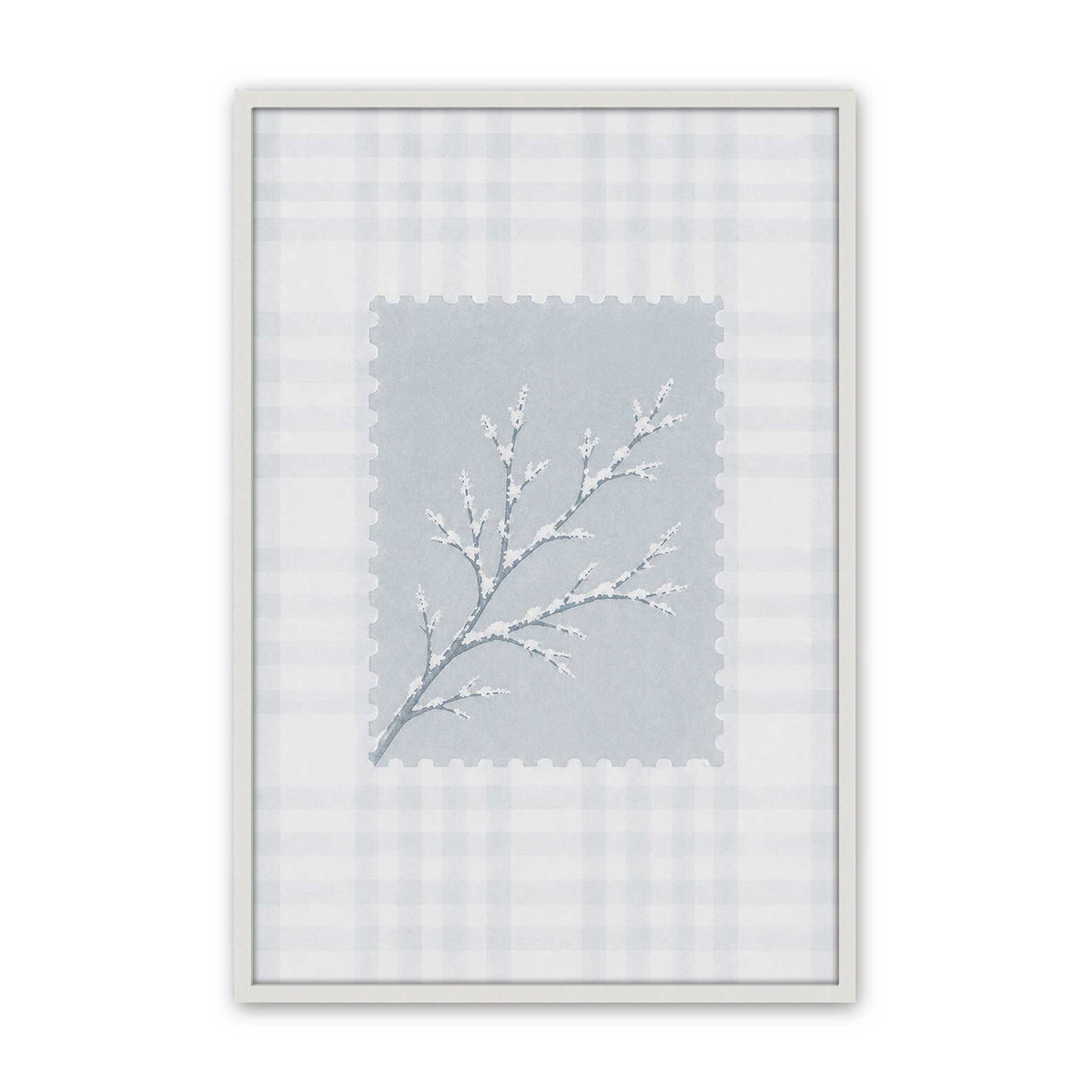 [Color:Opaque White], Picture of art in an Opaque White frame