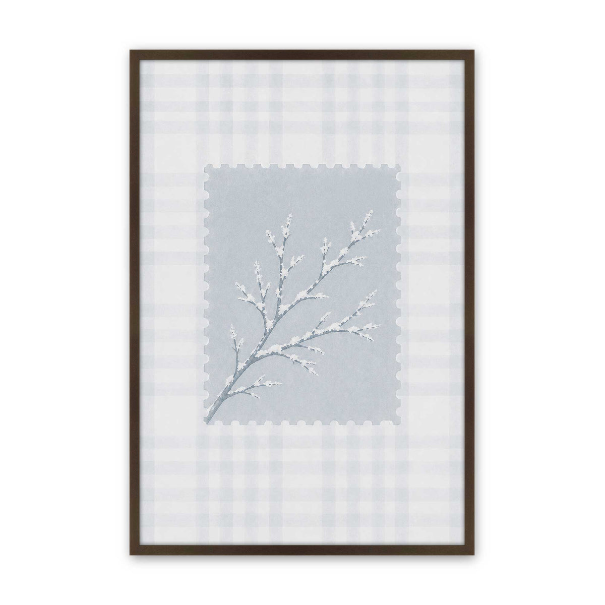 [Color:Belvinder Brown], Picture of art in a Belvinder Brown frame