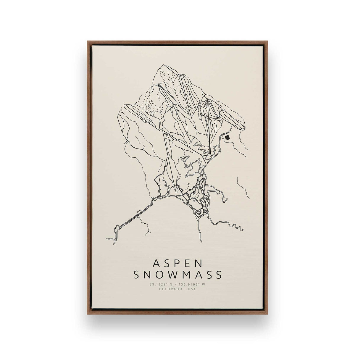 Cool Lines, Set of 4 Canvas Prints