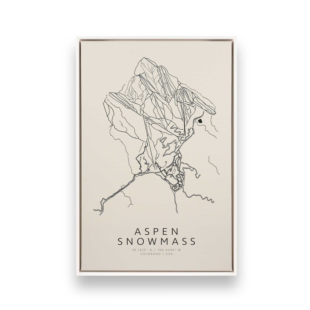 Cool Lines, Set of 4 Canvas Prints