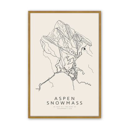 Gone Skiing in America Set of 6 At Prints