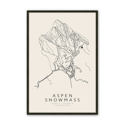 [Color:Satin Black], Picture of art in a Satin Black frame