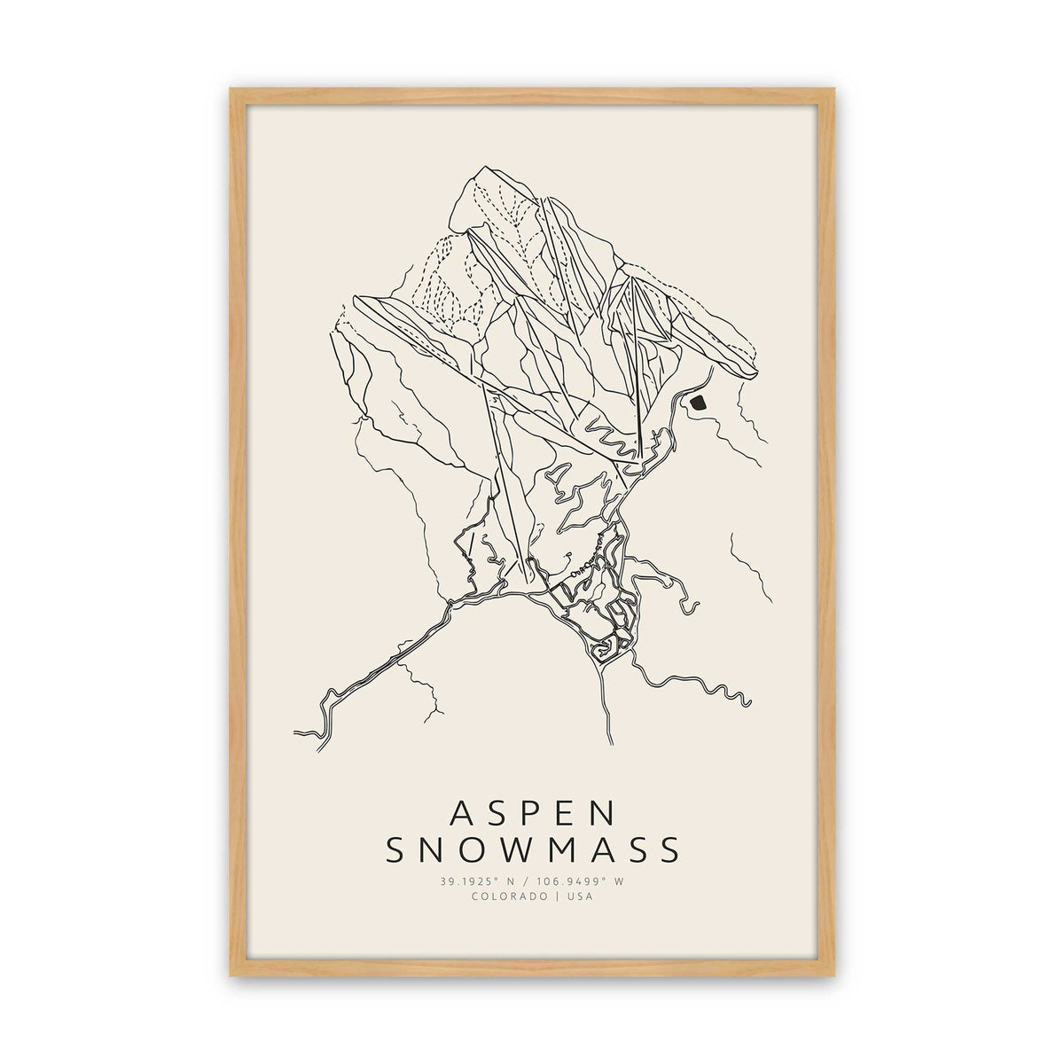 Gone Skiing in America Set of 6 At Prints