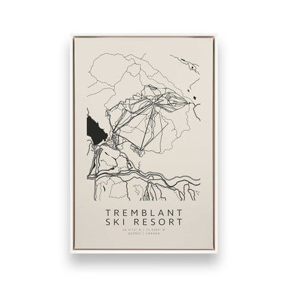 Gone Skiing in Canada, Set of 6 Canvas Prints
