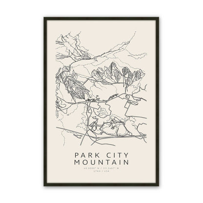 Map My American Mountain Trio Set of 3 At Prints