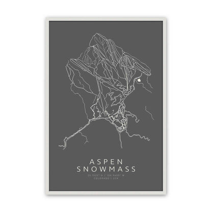 [Color:Opaque White], Picture of art in an Opaque White frame