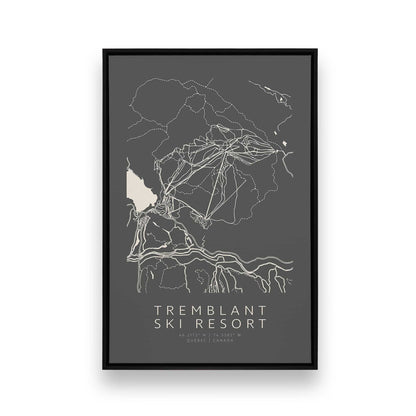 Canadian Ski Trip, Set of 6 Canvas Prints