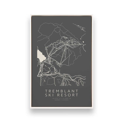Canadian Ski Trip, Set of 6 Canvas Prints